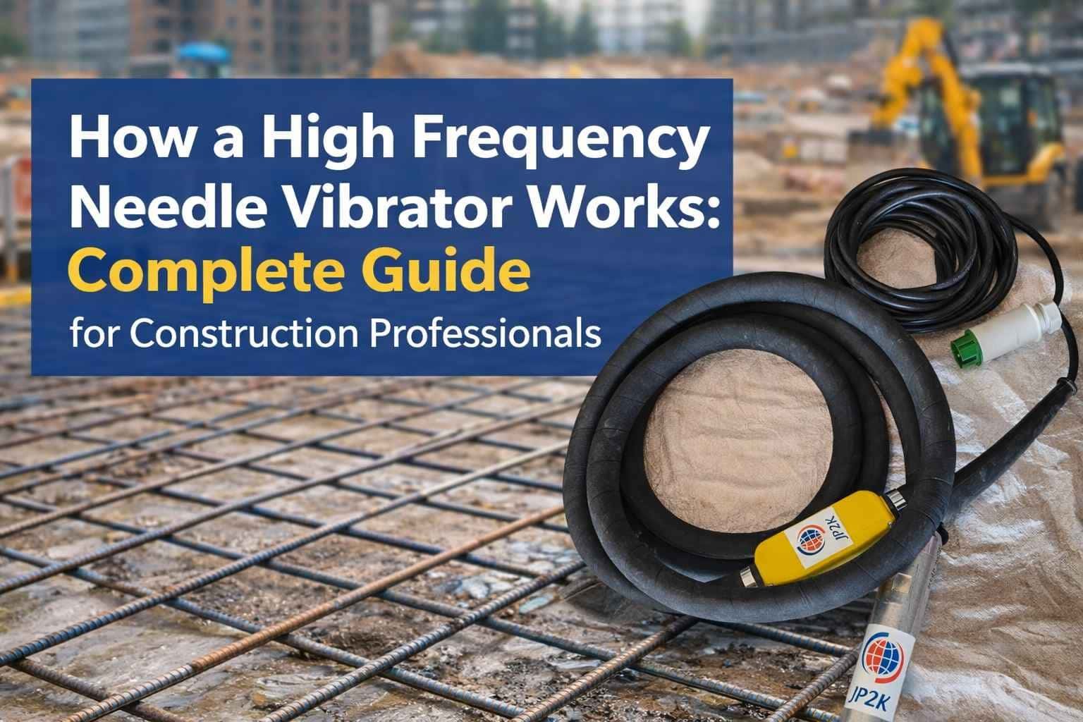 How a High Frequency Needle Vibrator Works: Complete Guide for Construction Professionals